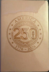 America 250 Commemorative Pocket Journal | Custom Engraved