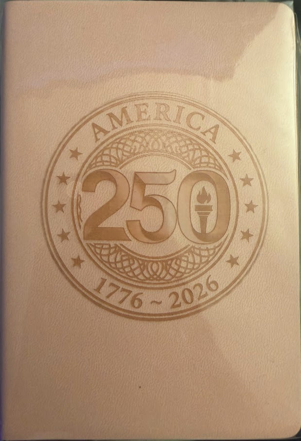 America 250 Commemorative Pocket Journal | Custom Engraved