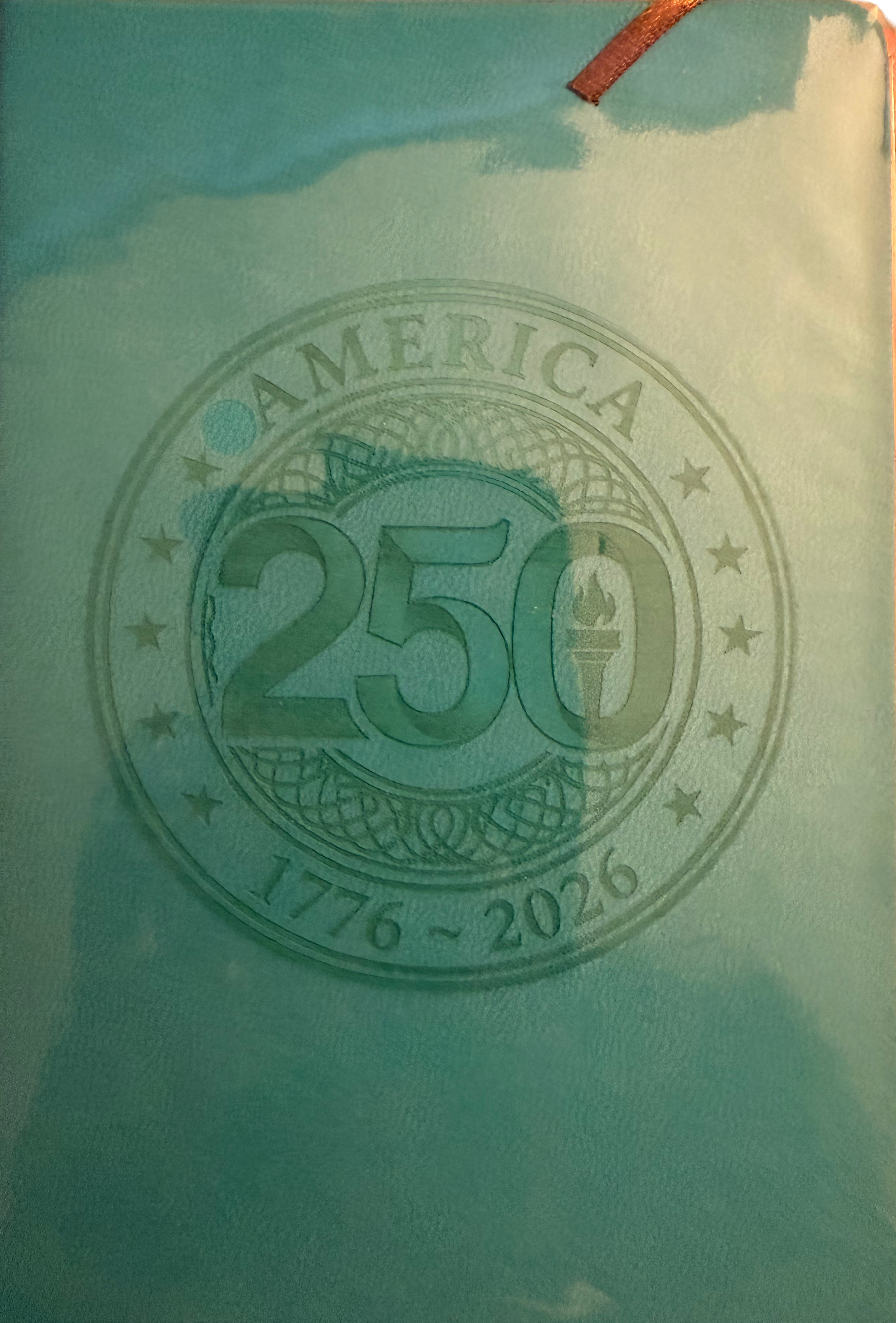 America 250 Commemorative Pocket Journal | Custom Engraved