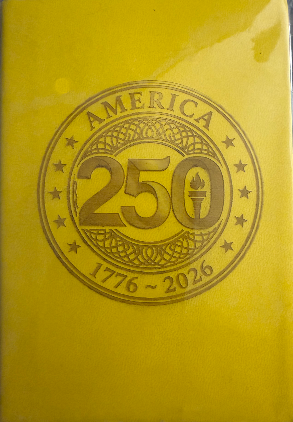 America 250 Commemorative Pocket Journal | Custom Engraved