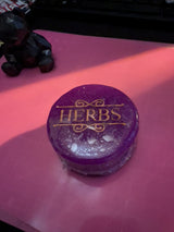 Custom Glitter Resin Herb Grinder